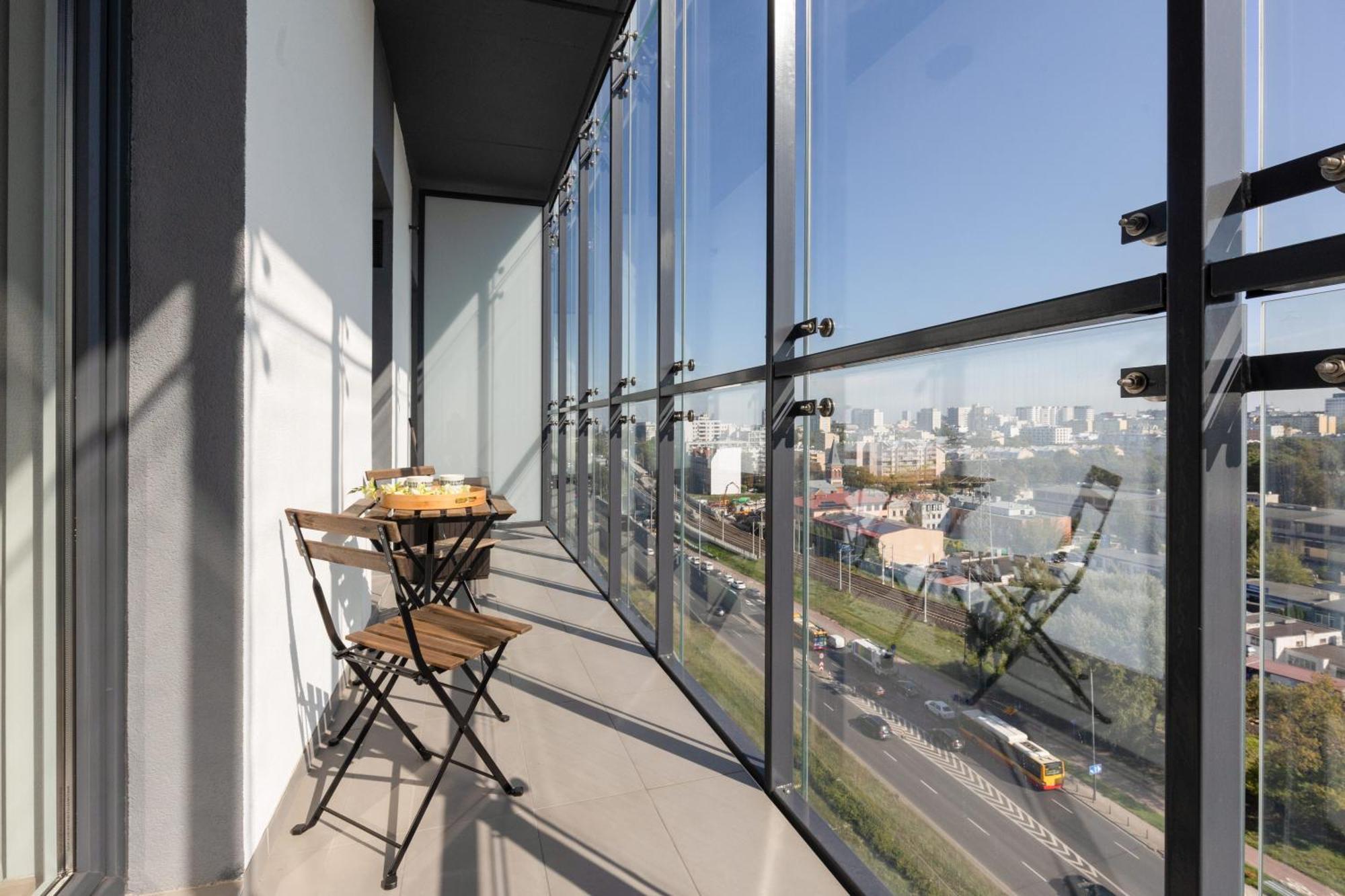 Business Center Apartments Warsaw Wola By Noclegi Renters المظهر الخارجي الصورة